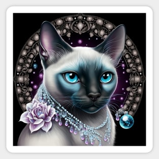 Dazzling Siamese Sticker